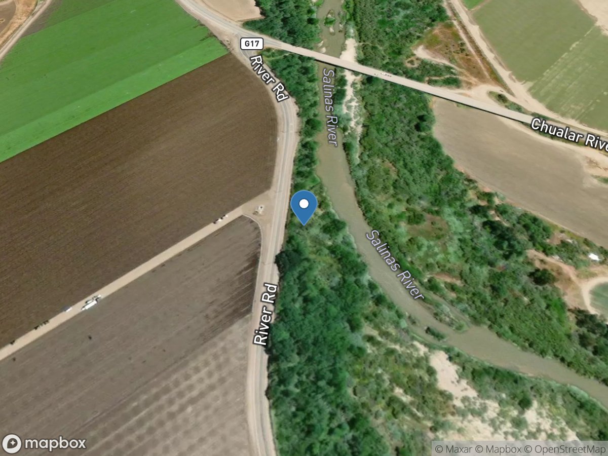 Salinas River near Chualar CA location