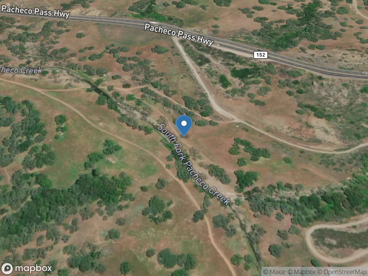 SF PACHECO Creek Above Highway 152 Near BELL STATION CA location