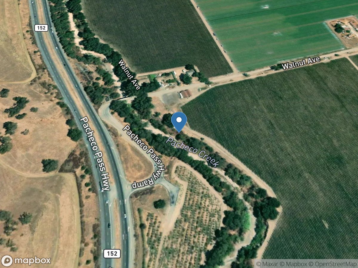 Pacheco Creek near Dunneville CA location