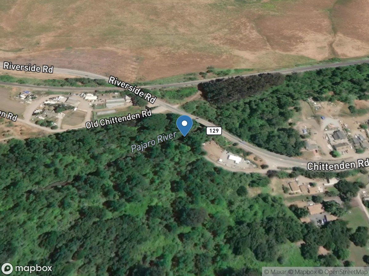 Pajaro River a Chittenden CA location