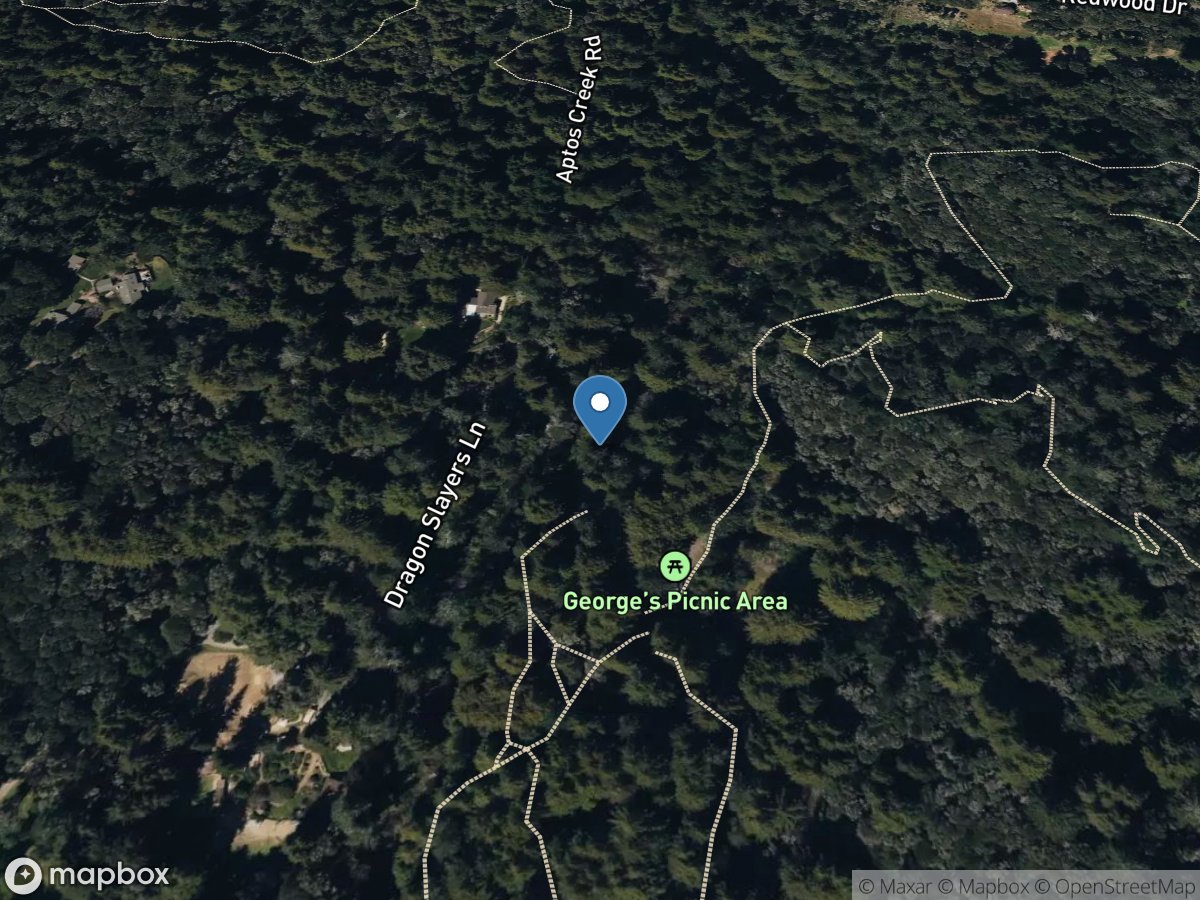 APTOS Creek Near APTOS CA location