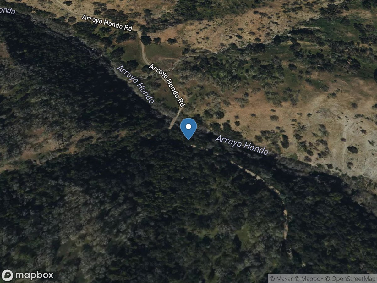 Arroyo Hondo near San Jose CA location