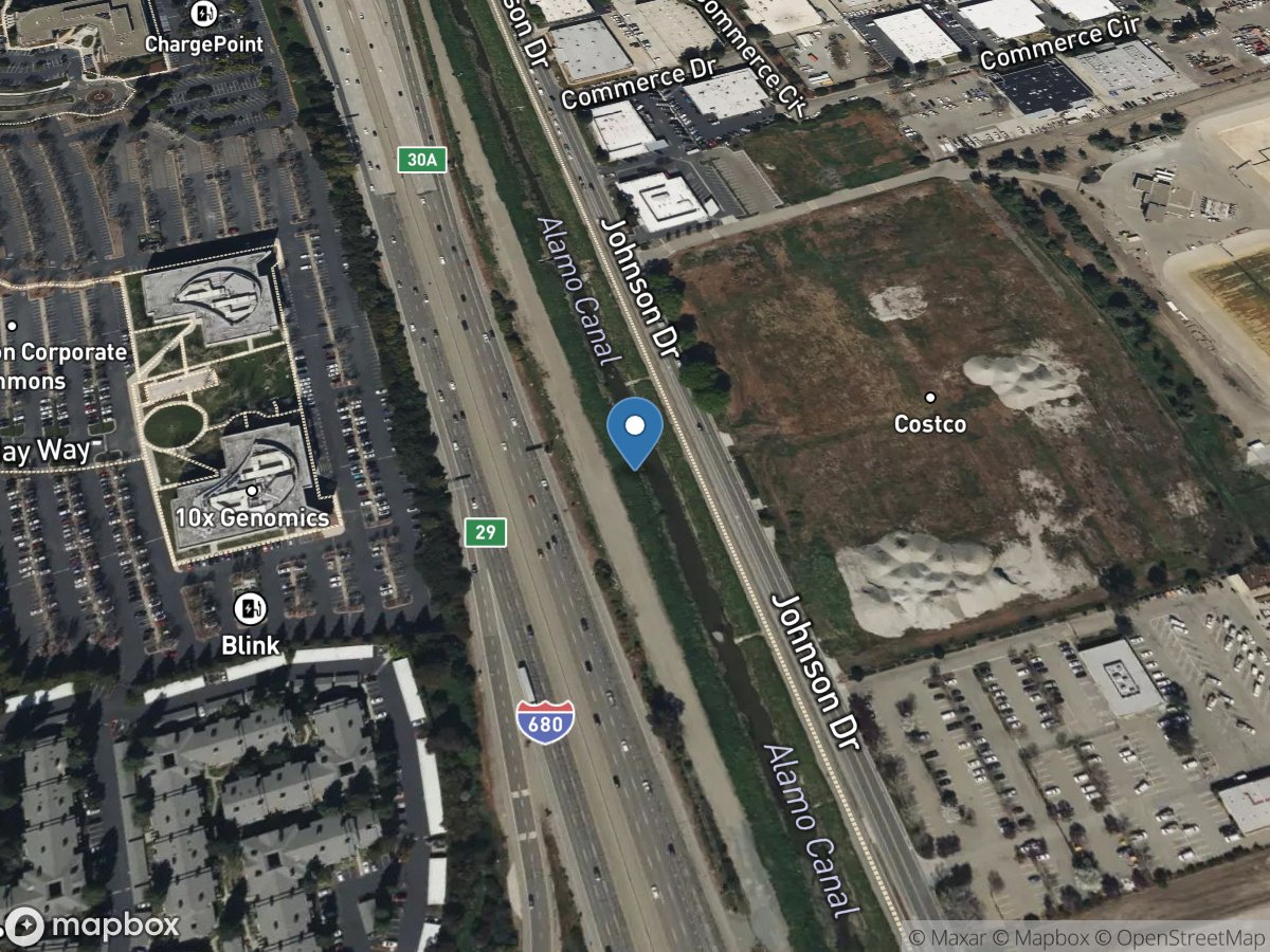 Alamo CN near Pleasanton CA location