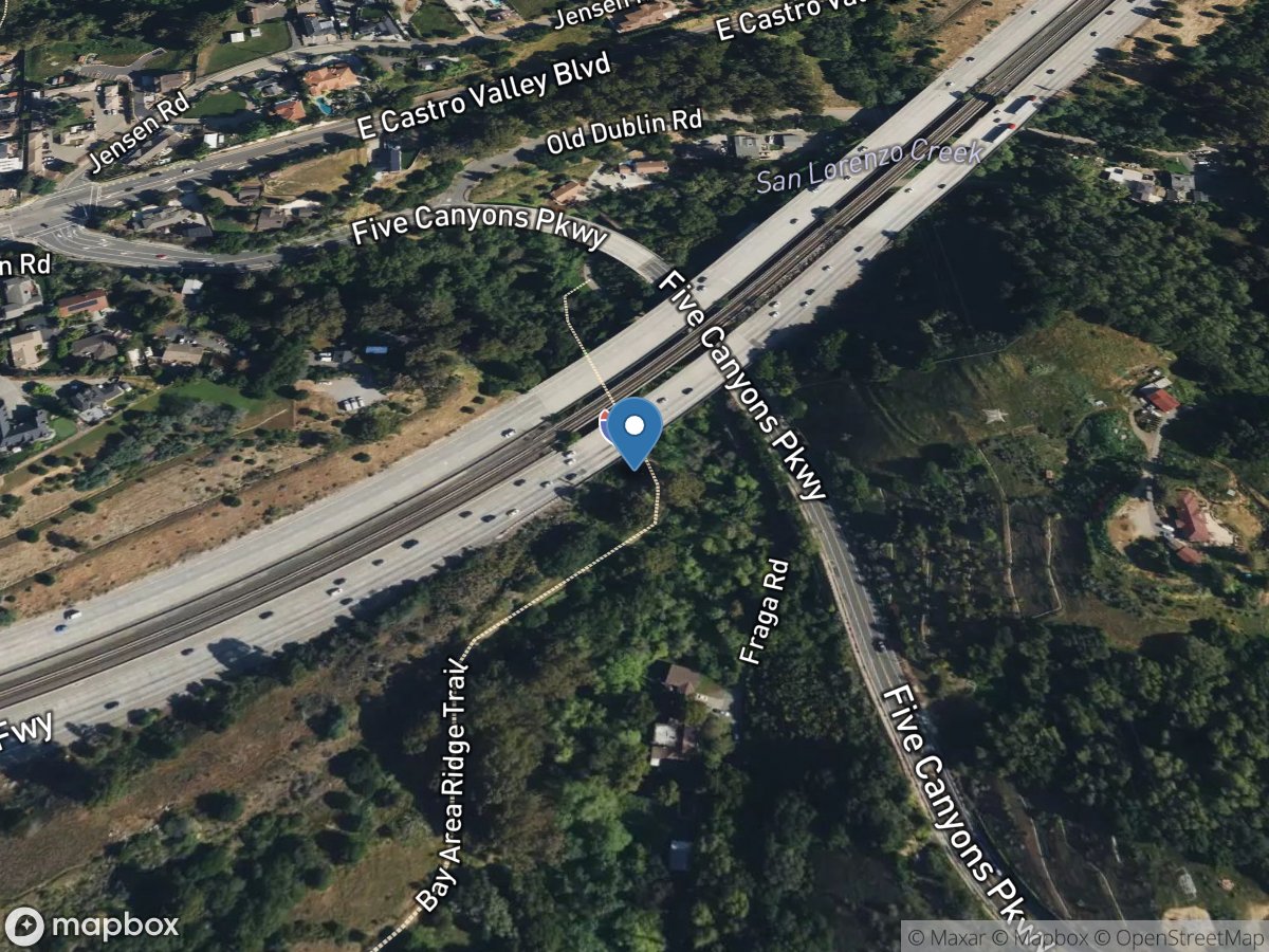 SAN LORENZO Creek Above DON CASTRO Reservoir Near CASTRO V CA location