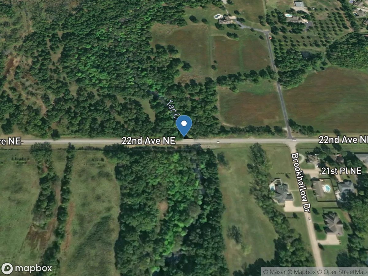 Tar Creek at 22nd Street Bridge at Miami, OK location