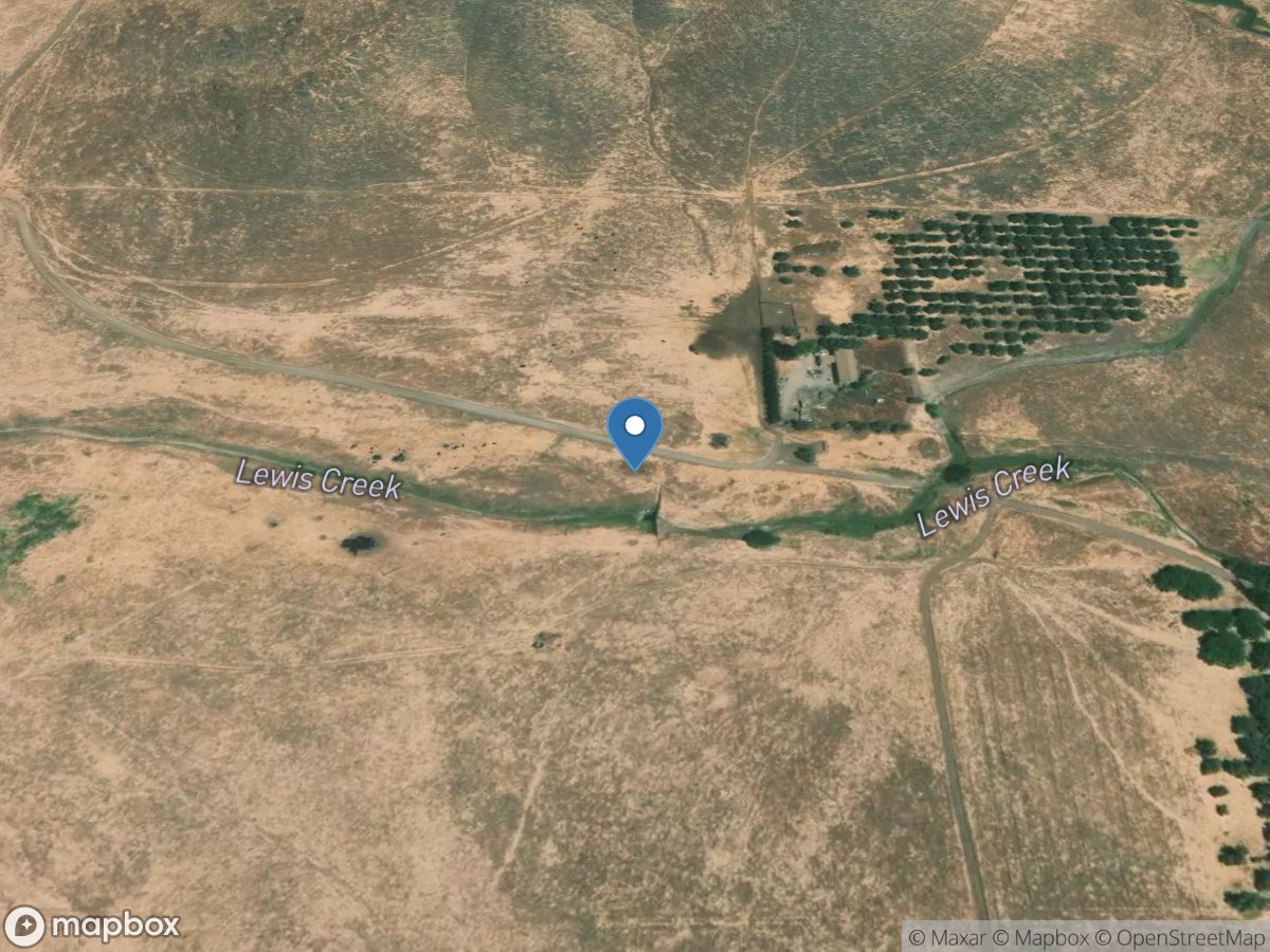 Lewis Creek near Strathmore CA location