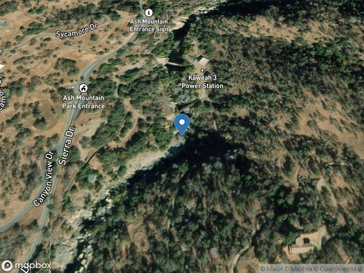 Kaweah River below Conduit No. 2 near Hammond CA location