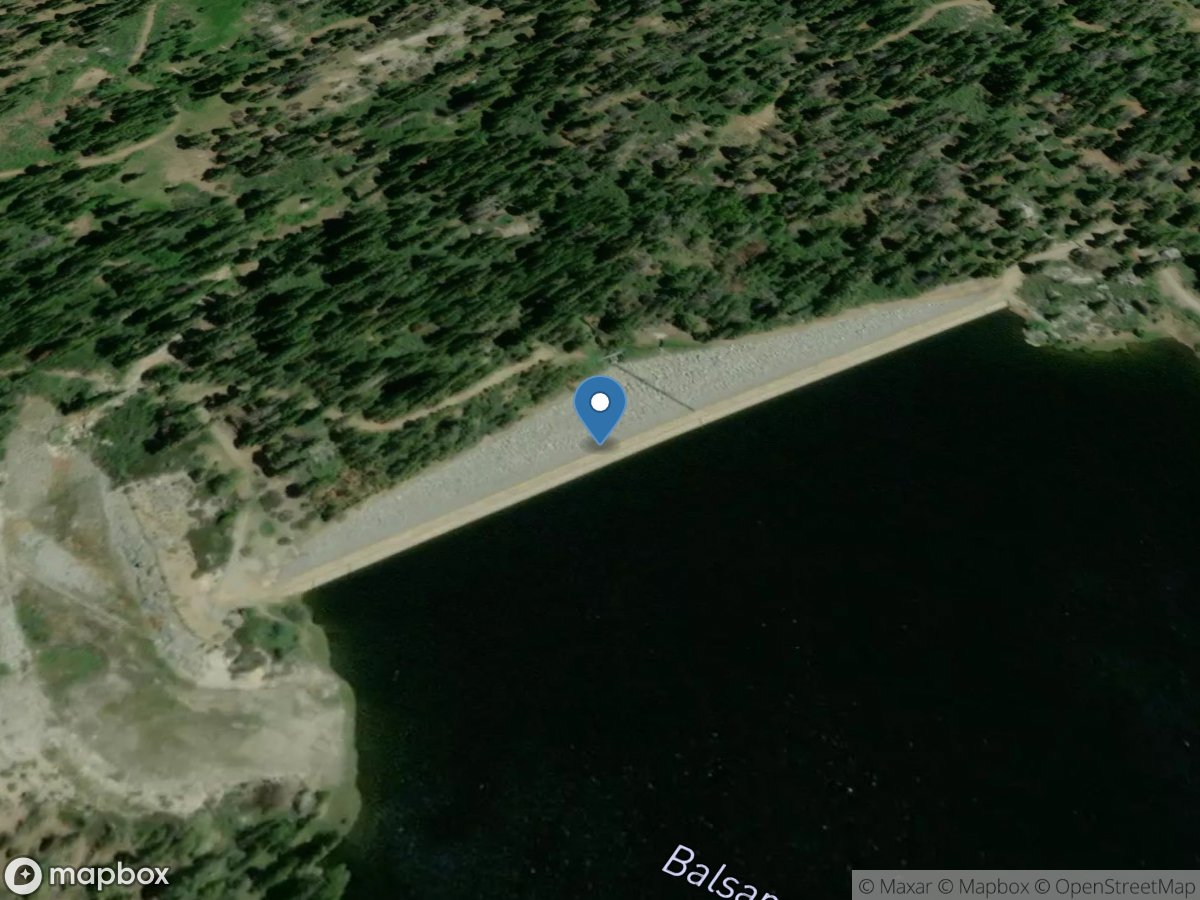 MF Balsam Creek below Balsam Mdw Forebay near Big Creek CA location