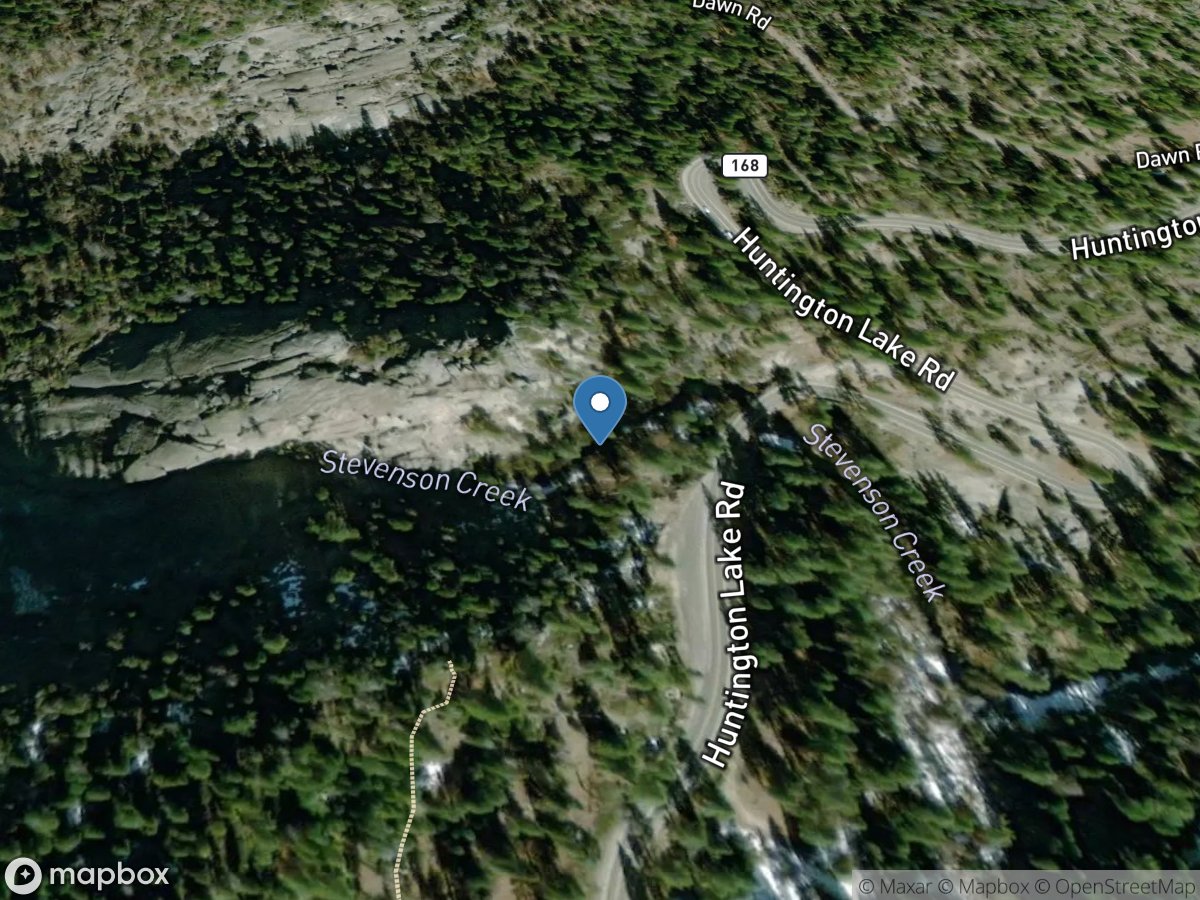 Stevenson Creek a Shaver Lake CA location