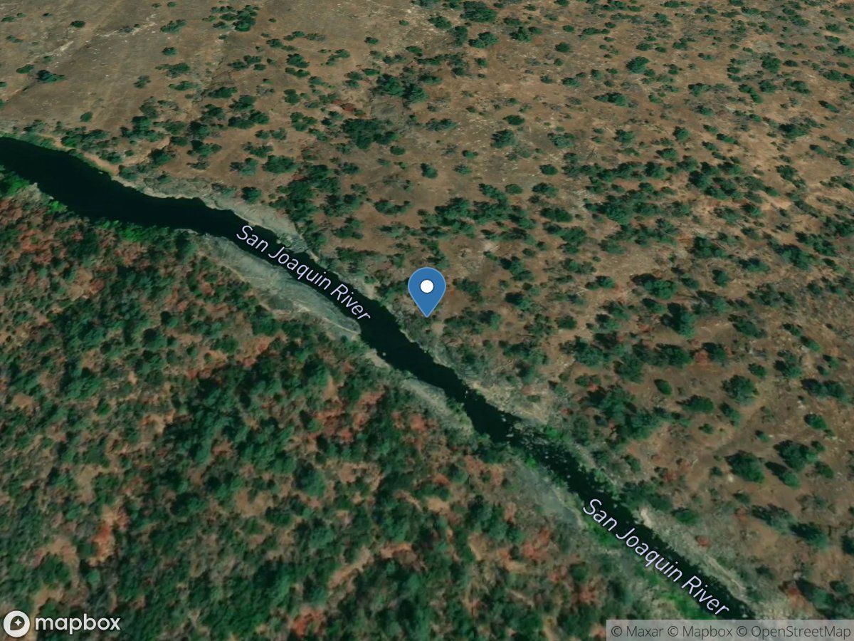 San Joaquin River near Auberry CA location