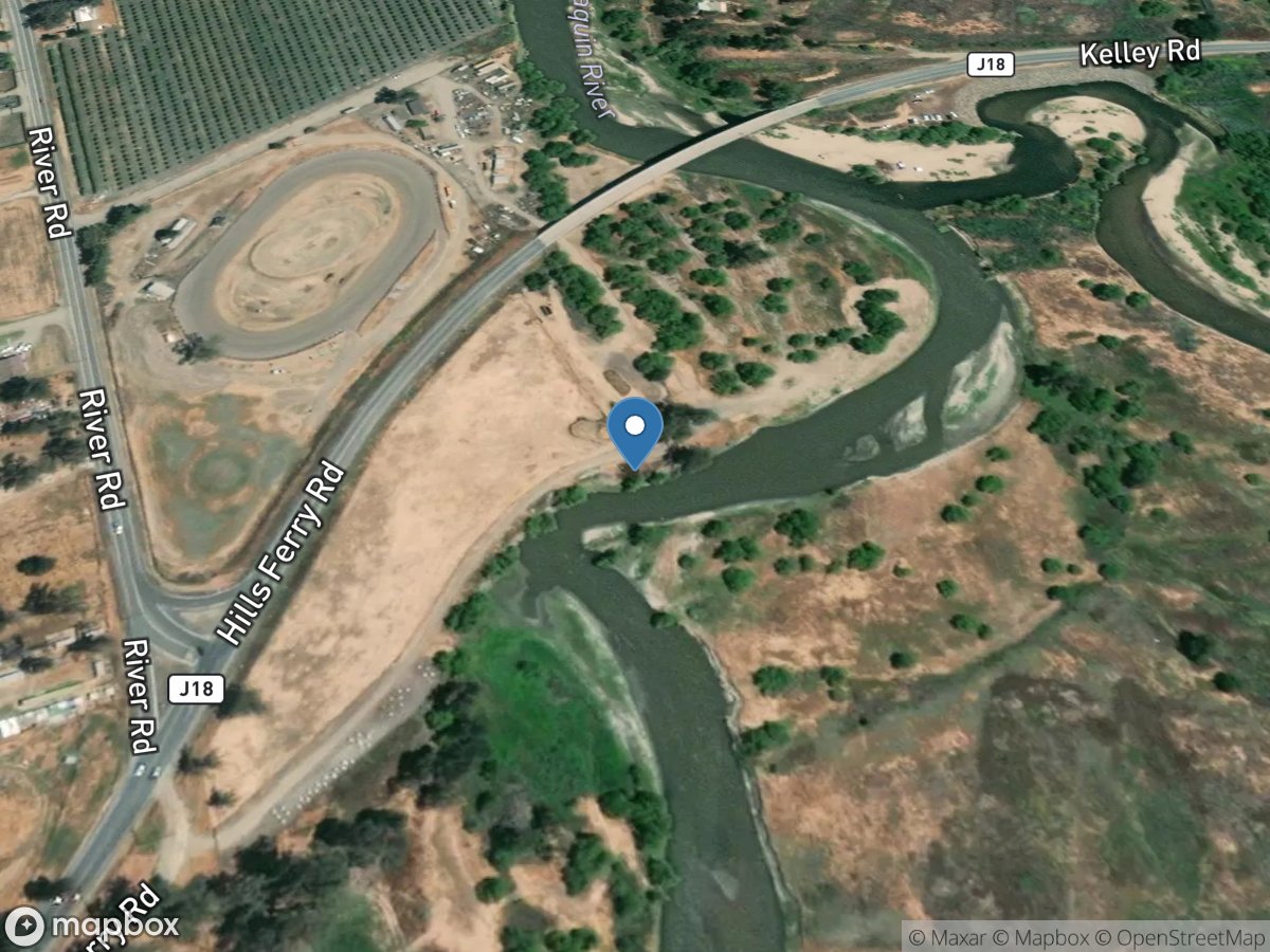 SAN JOAQUIN River Above MERCED River Near NEWMAN CA location