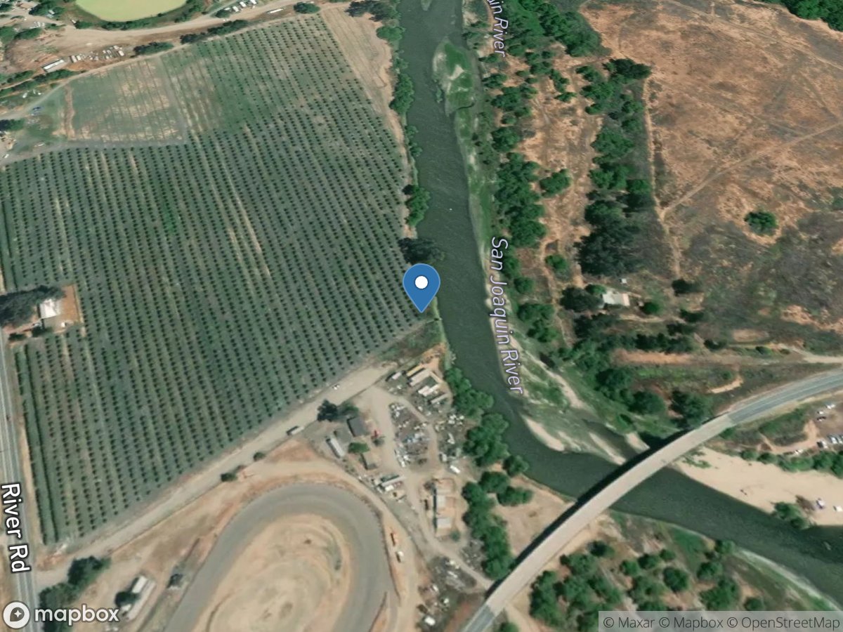 San Joaquin River near Newman CA location