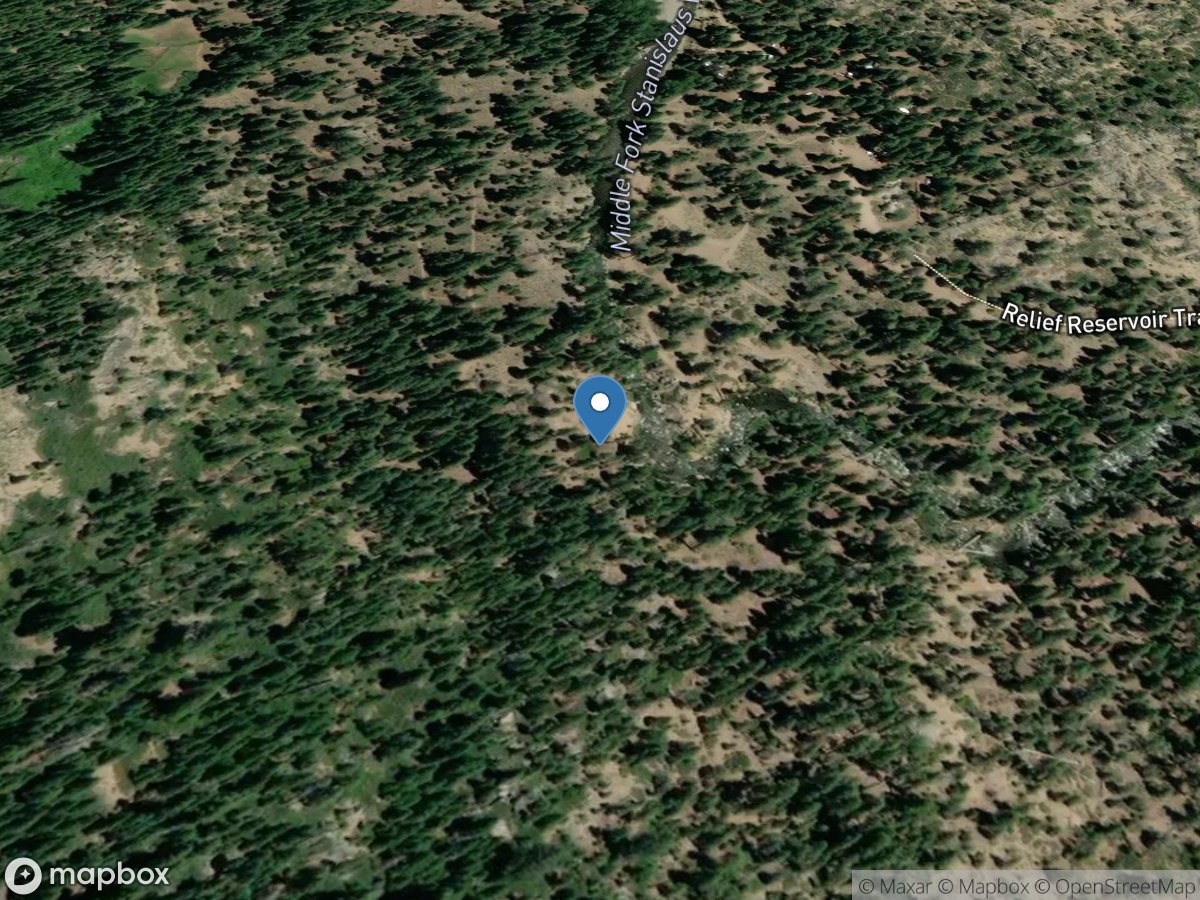 MF Stanislaus River at Kennedy Mdws near Dardanelle CA location