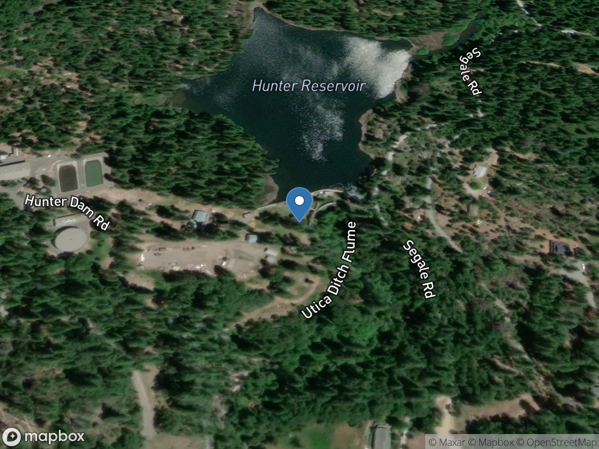 MILL Creek Below HUNTER Reservoir A HATHAWAY PINES CA location