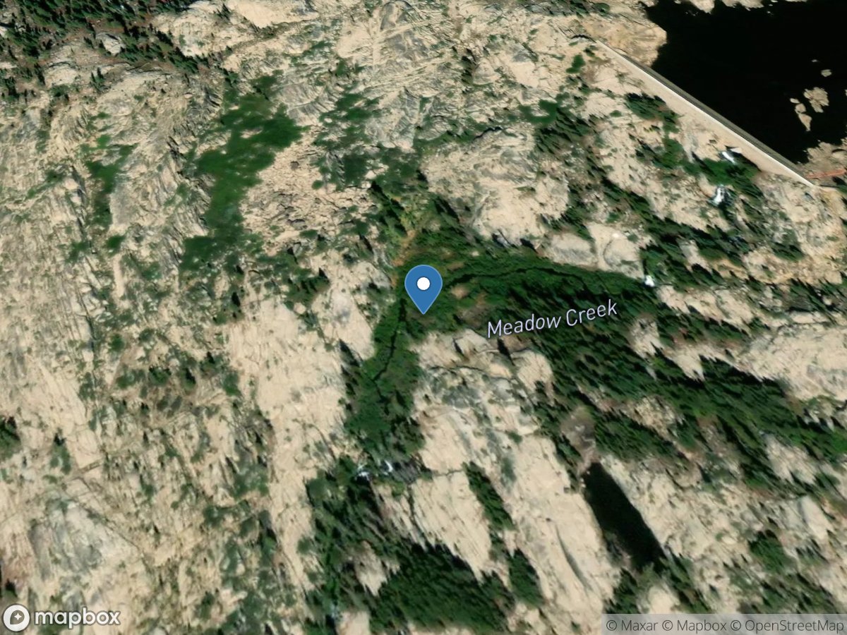 Meadow Lake Outlet near Markleeville CA location