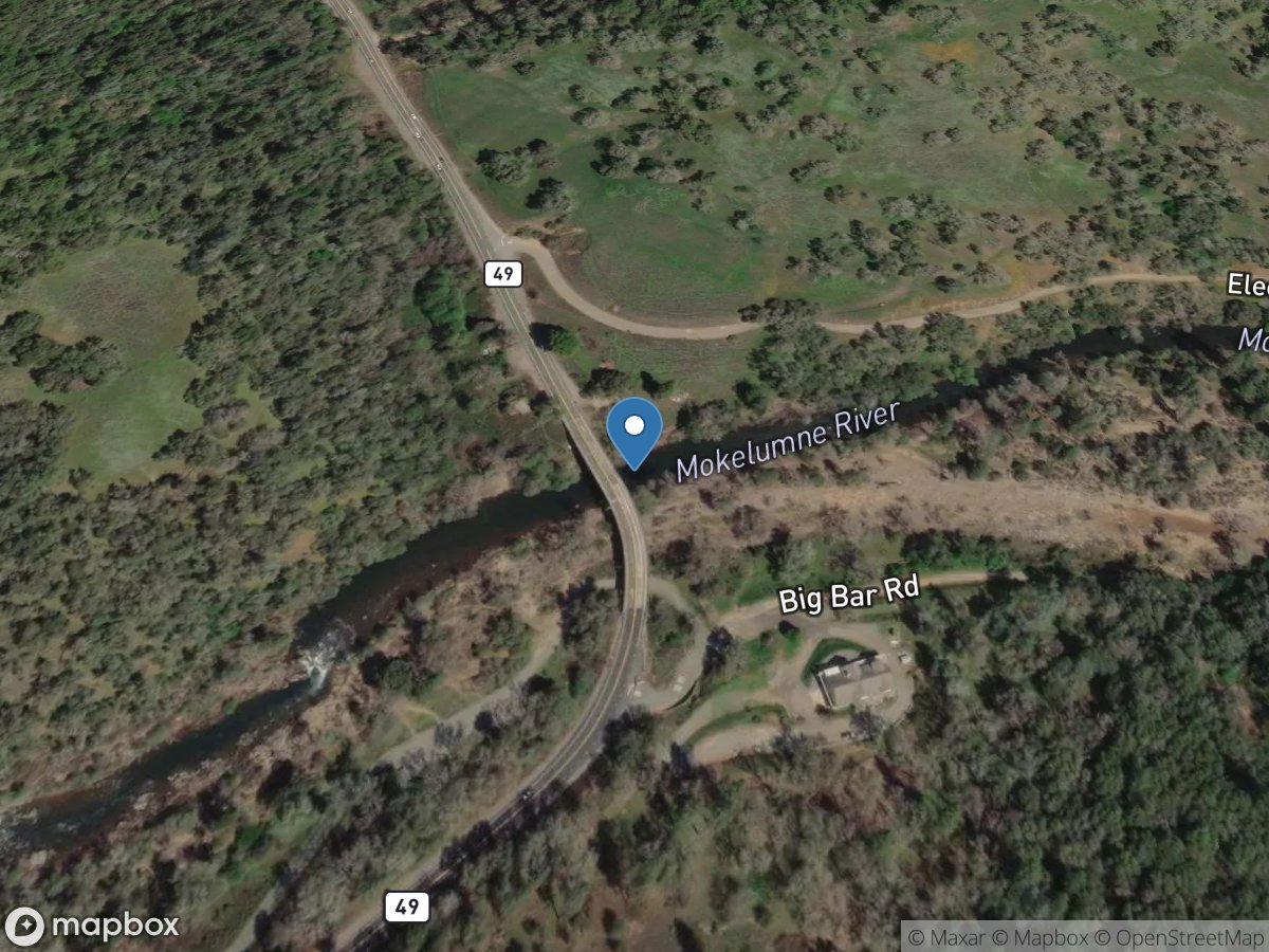 Mokelumne River near Mokelumne Hill CA location