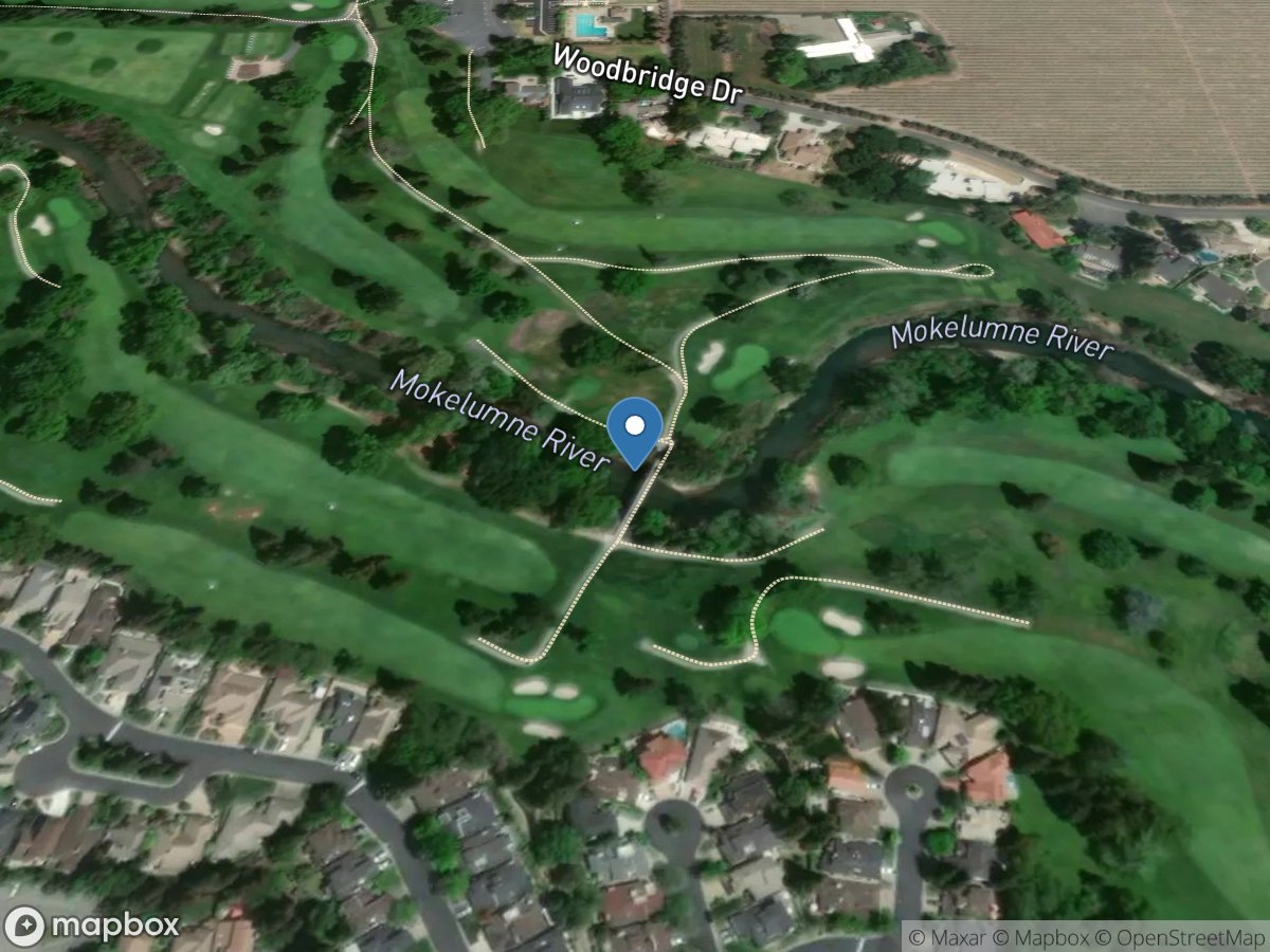 Mokelumne River a Woodbridge CA location