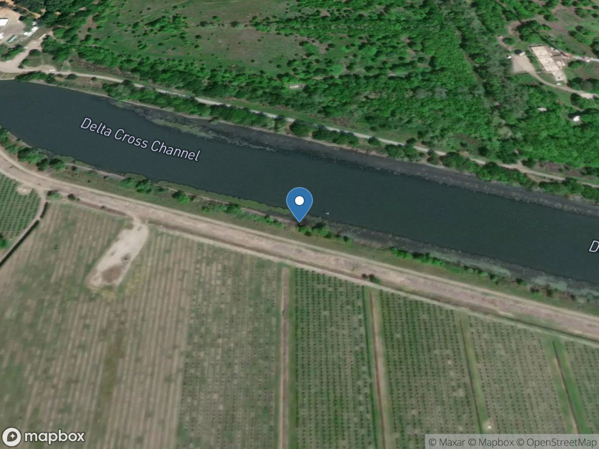 Delta Cross Channel near Walnut Grove location
