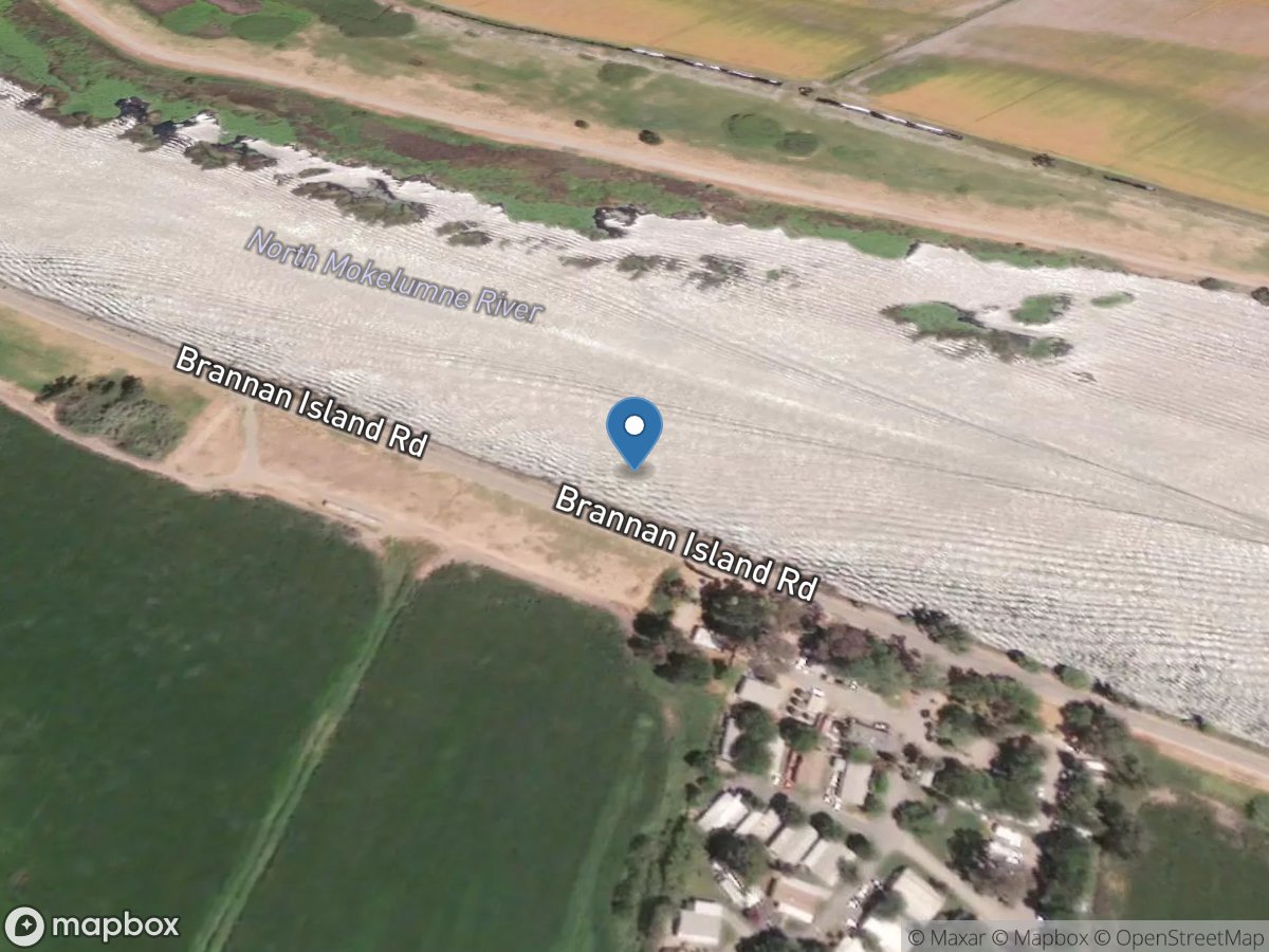 Mokelumne River a Andrus Island near Terminous CA location