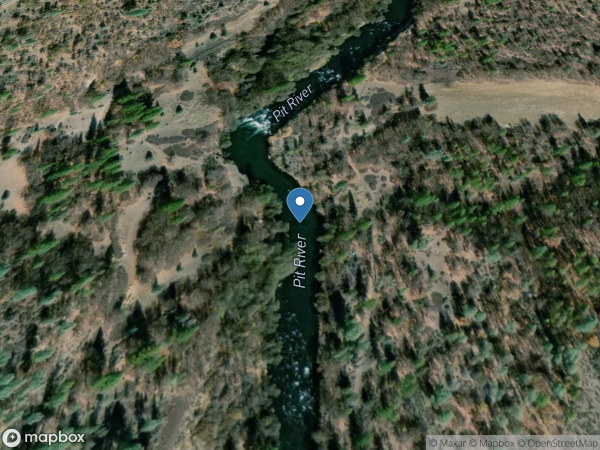 Pit River below Pit NO 1 Ph near Fall River Mills CA location