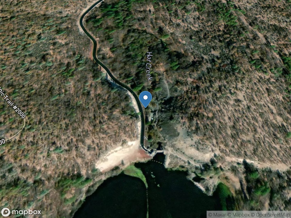 Hat C Low Flow Release below Baum Lake near Burney CA location