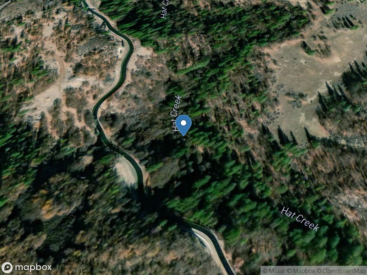 HAT Creek Near BURNEY CA location