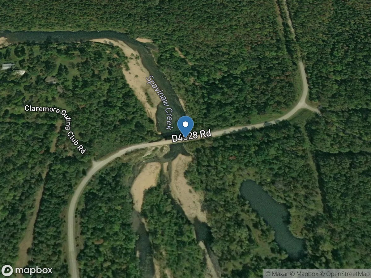 Spavinaw Creek near Eucha, OK location