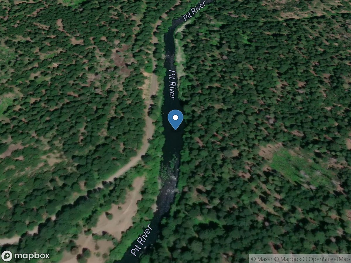 PIT River Below PIT NO 4 DAM CA location