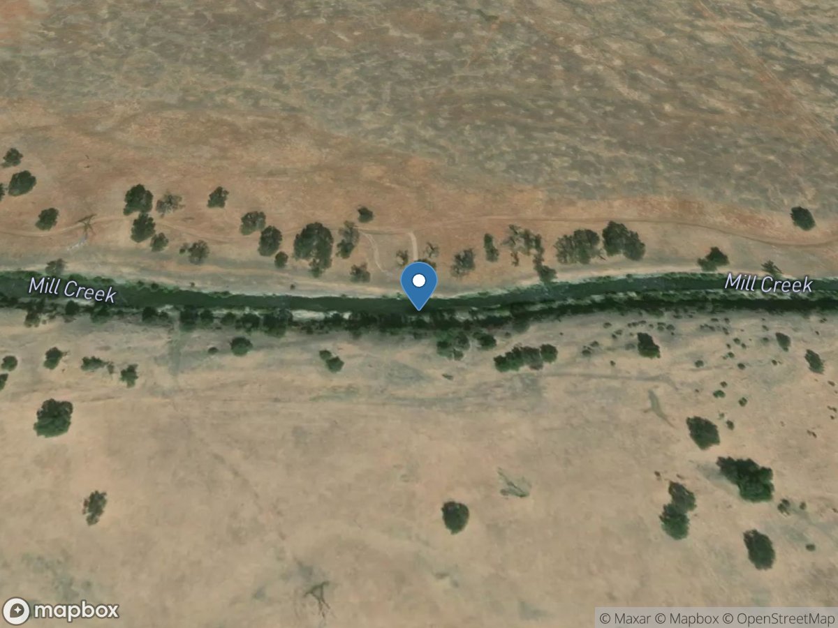 Mill Creek near Los Molinos CA location