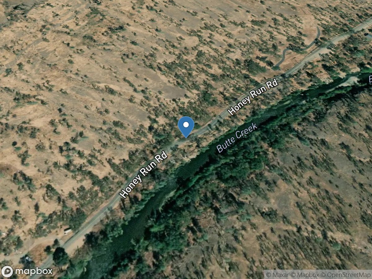 BUTTE Creek Near CHICO CA location
