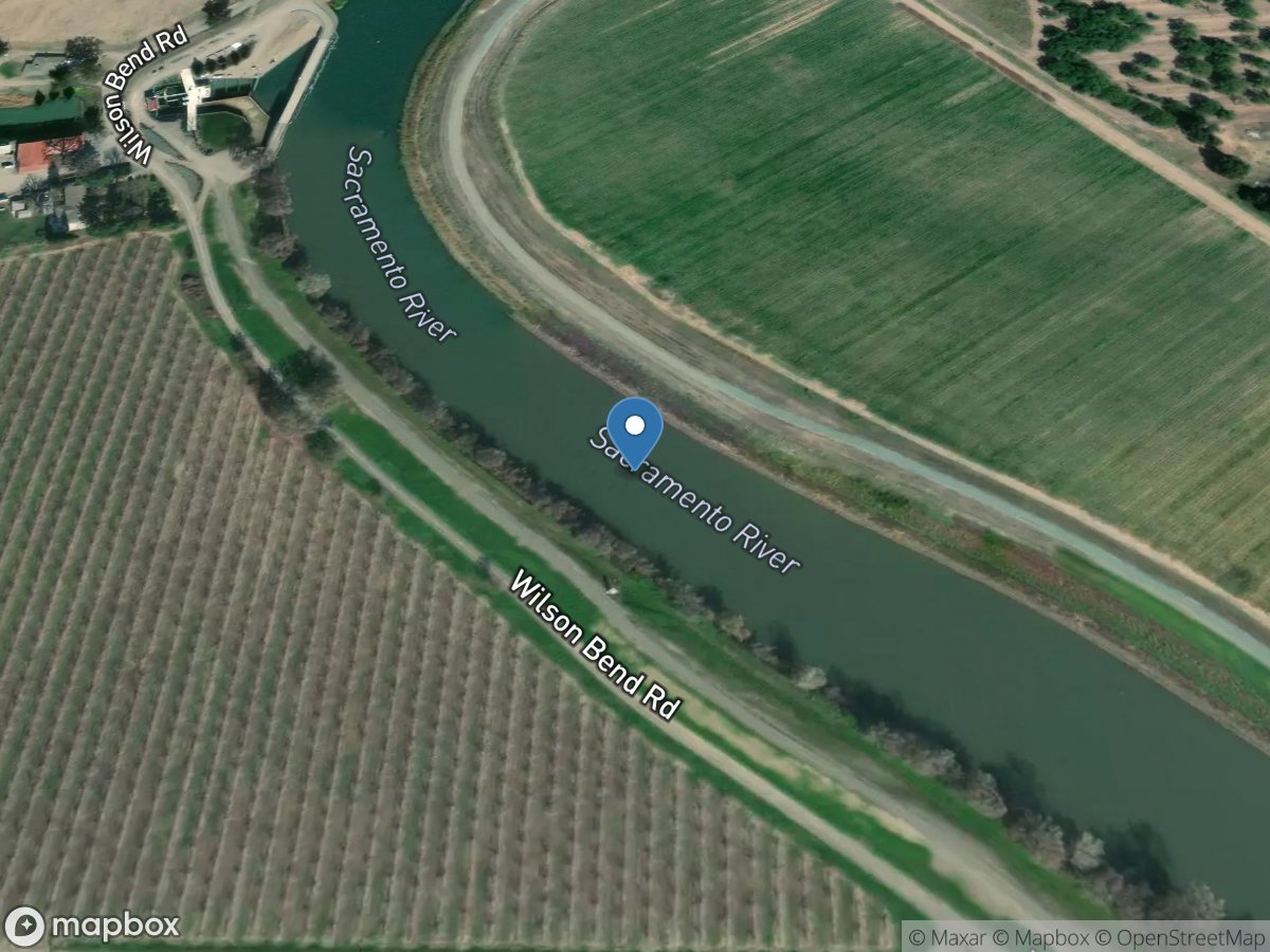 Sacramento River below Wilkins Slough near Grimes CA location