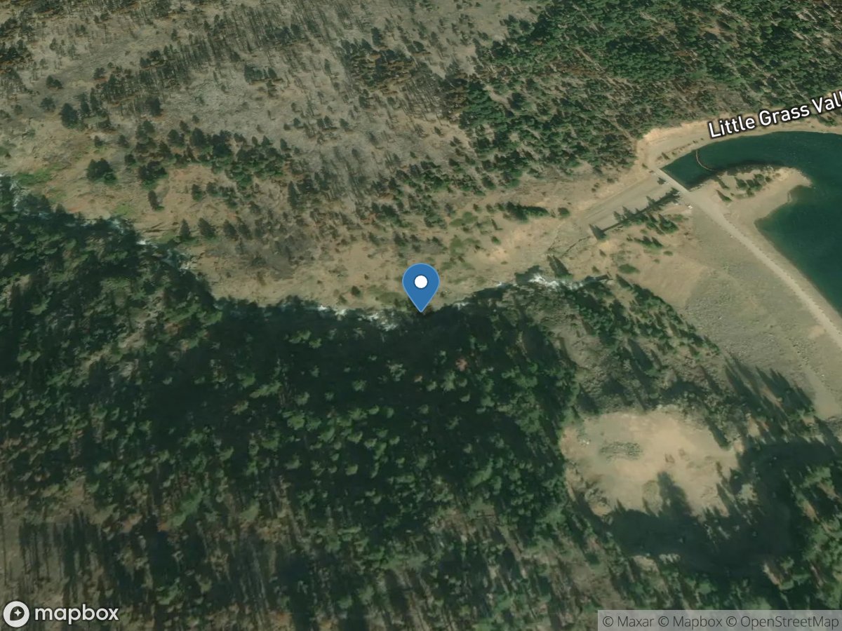 SF Feather River below Little Grass Valley DAM CA location