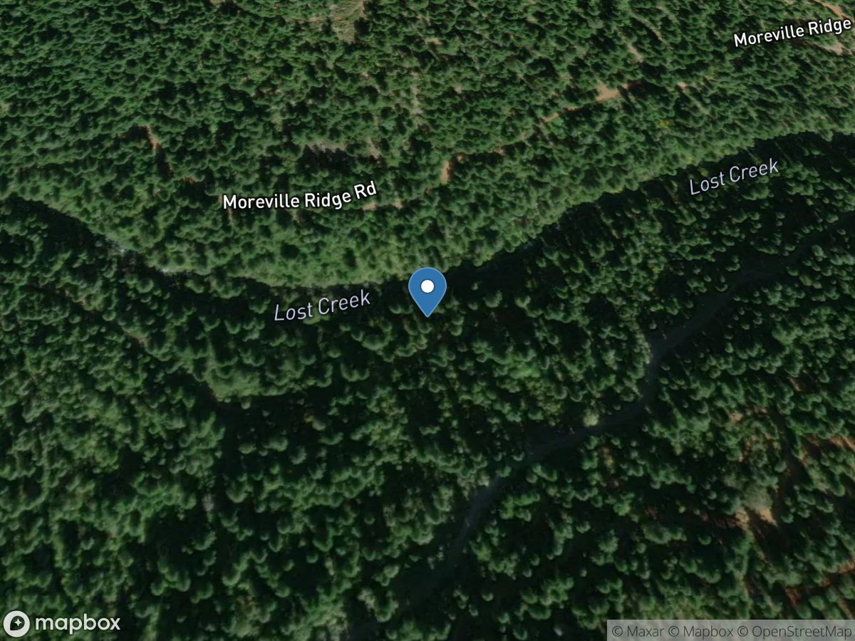 Lost Creek near Clipper Mills CA location