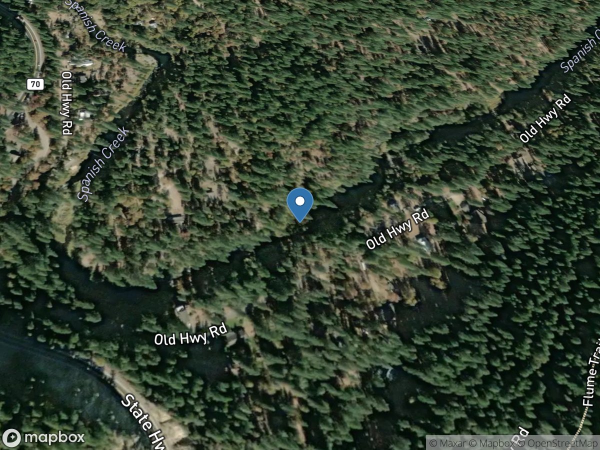 SPANISH Creek Above BLACKHAWK Creek At KEDDIE CA location