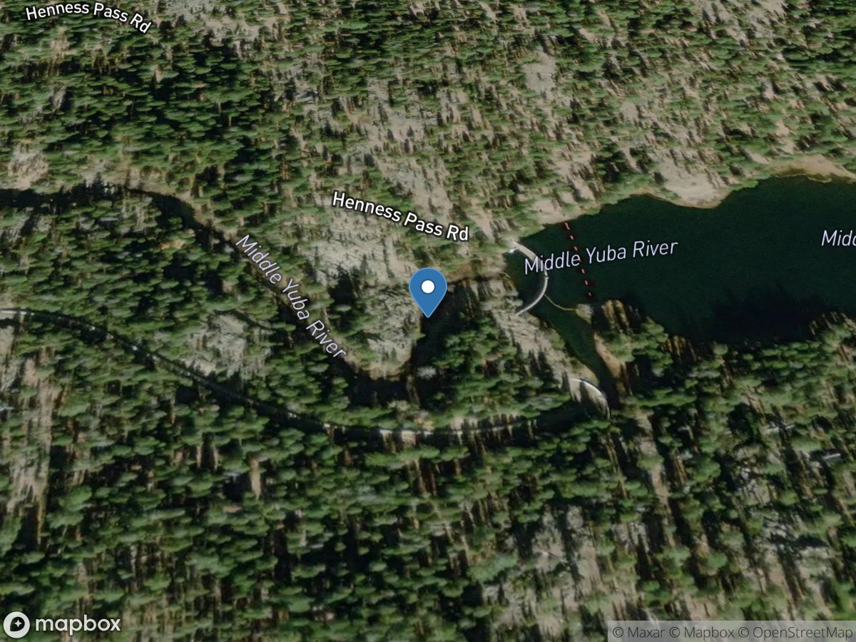 M YUBA River Below MILTON DAM CA location