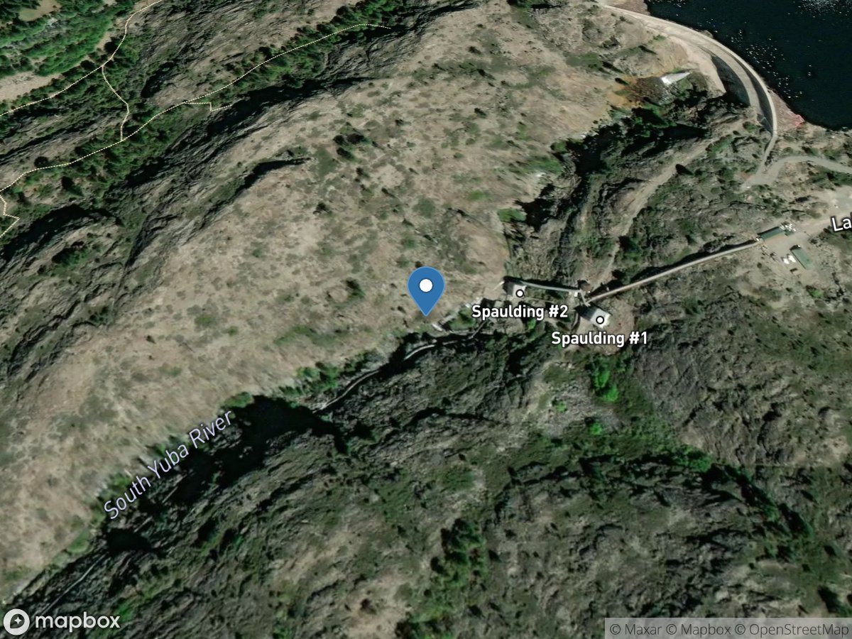 S Yuba River Controlled Rel a Lake Spaulding near Emigrant location