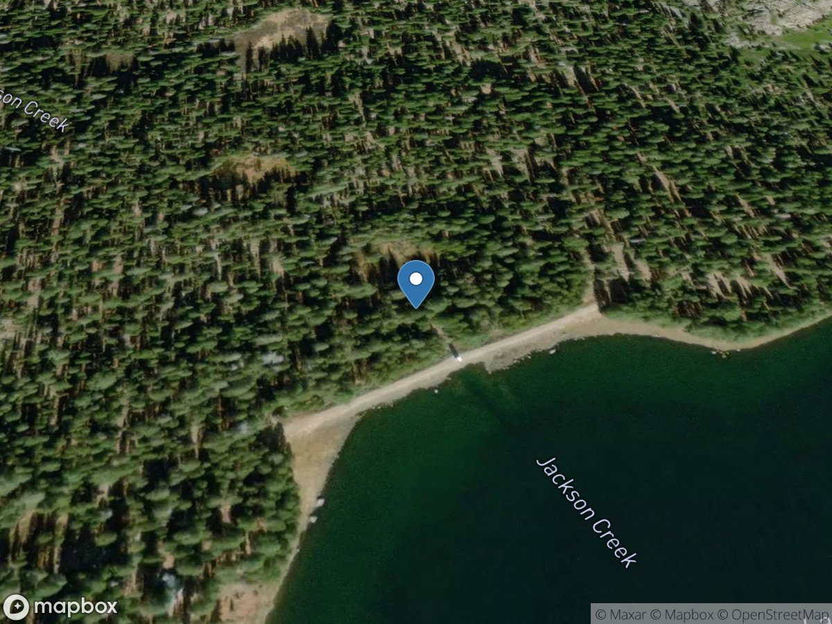 JACKSON Creek Below JACKSON Lake CA location