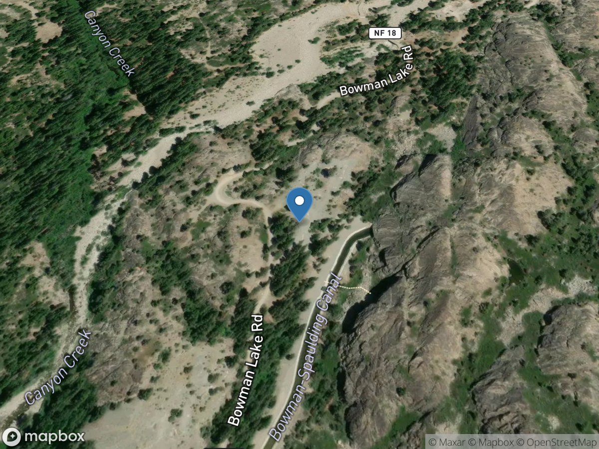 Bowman-Spaulding CN Intake near Graniteville CA location