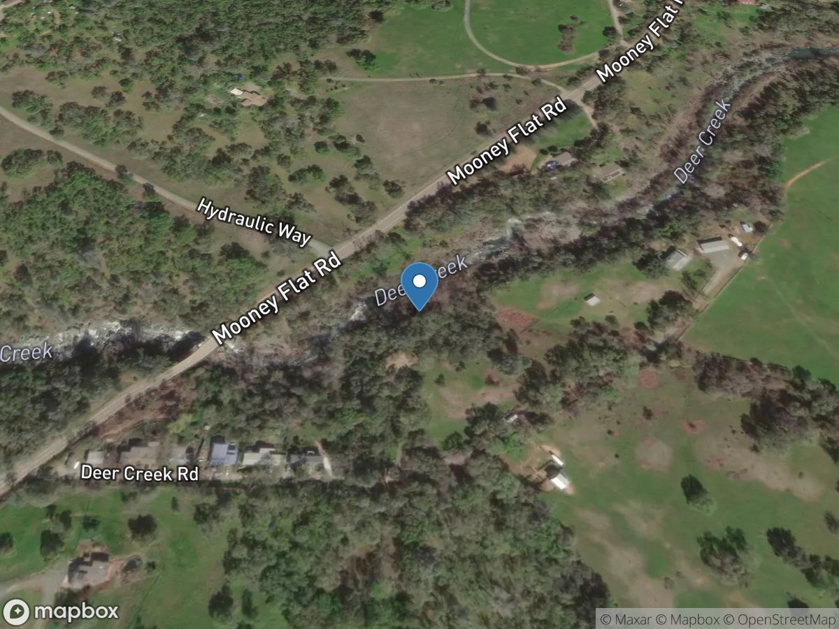 Deer Creek near Smartsville CA location