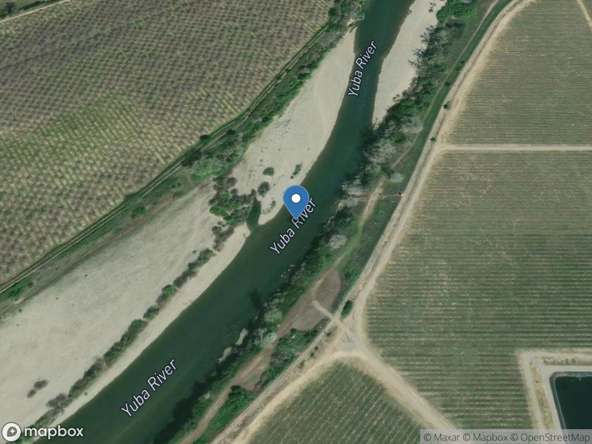 Yuba River near Marysville CA location