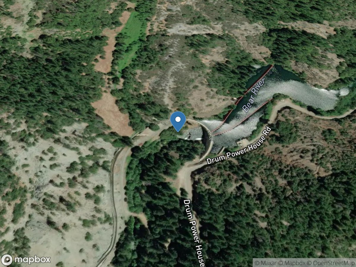 Dutch Flat NO 2 Flume near Blue Canyon CA location