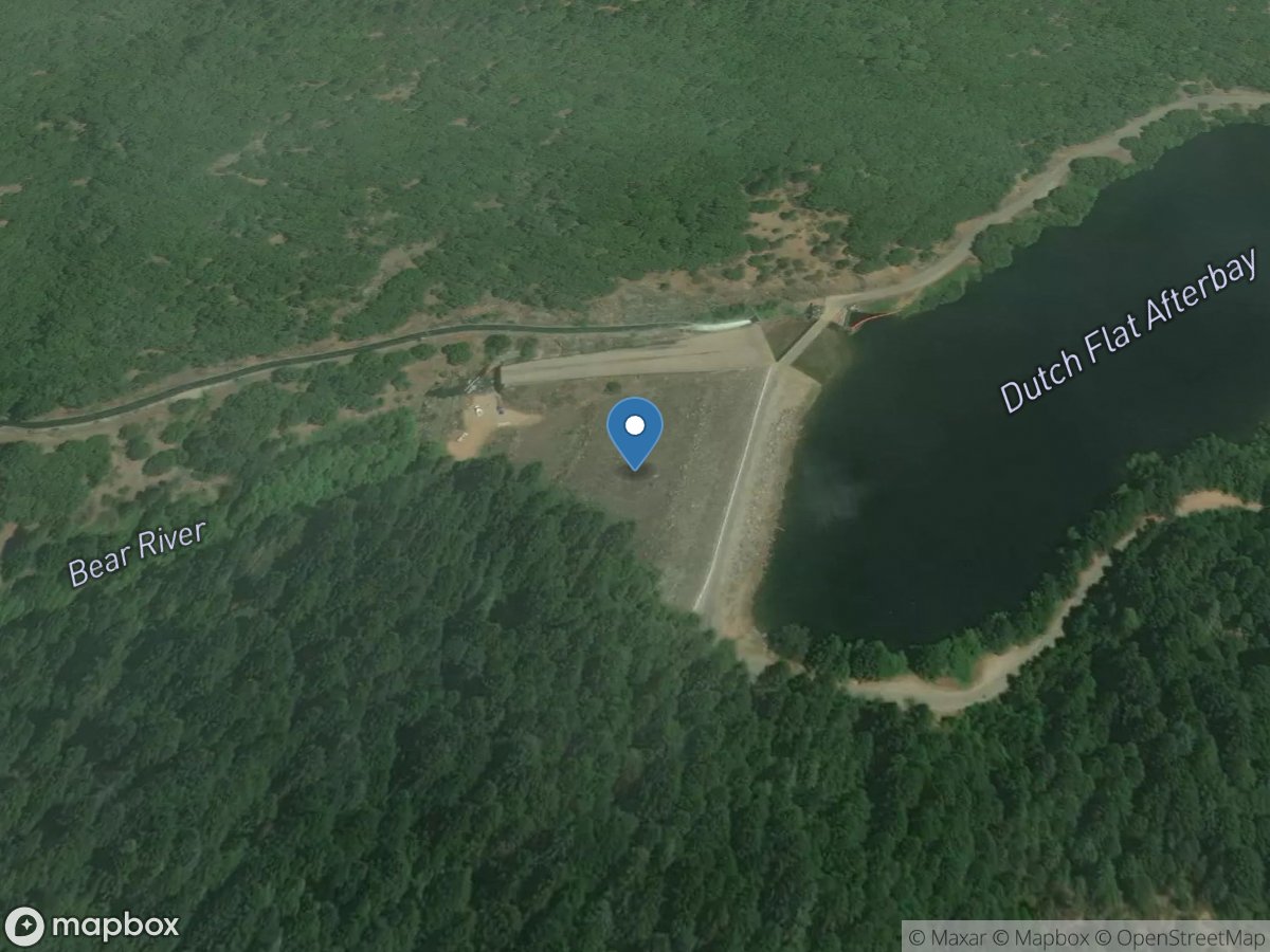 Bear River below Dutch Flat Afterbay near Dutch Flat CA location