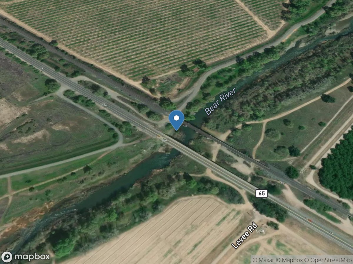 Bear River near Wheatland CA location