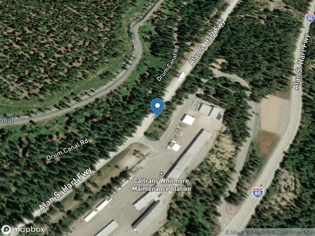 Canyon Creek near Blue Canyon CA location