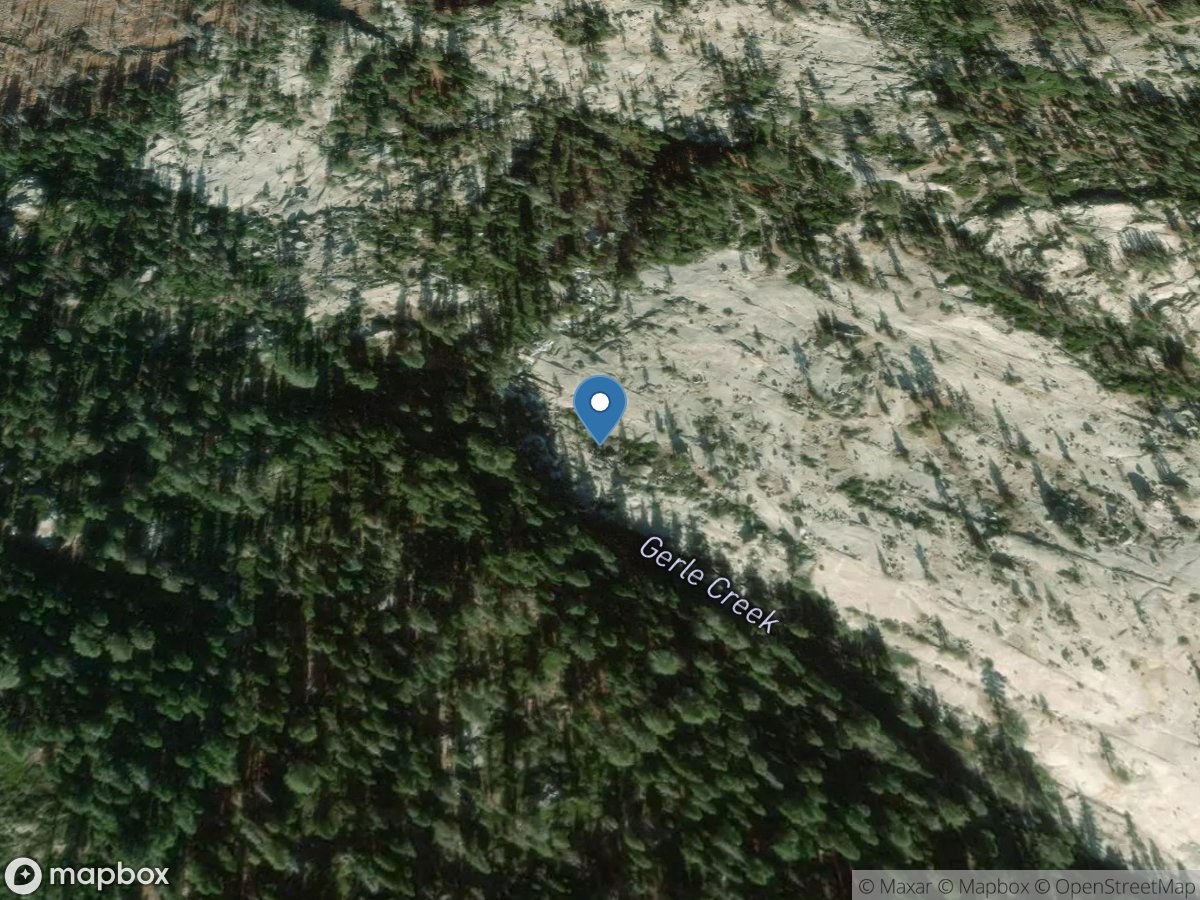 GERLE Creek Below LOON Lake Near MEEKS BAY CA location