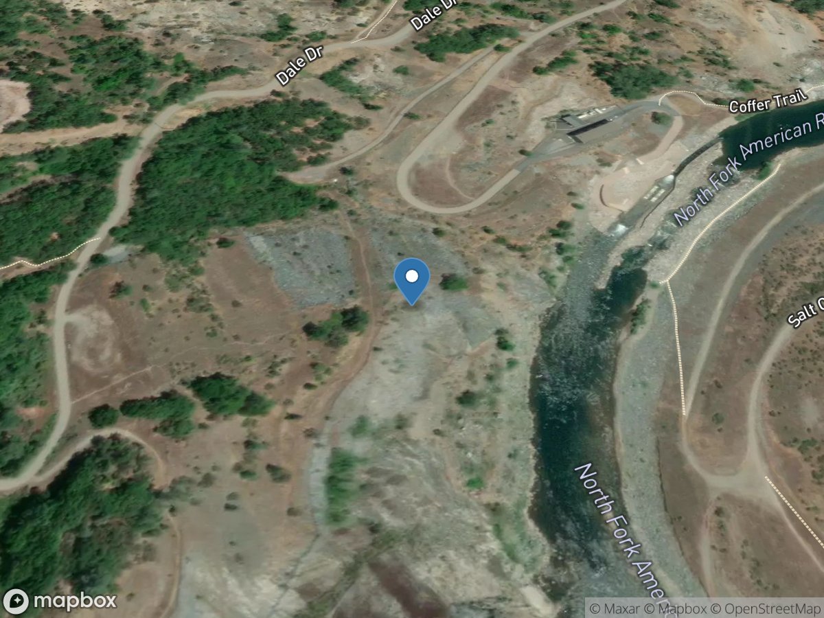 NF American River a Auburn DAM Site near Auburn CA location