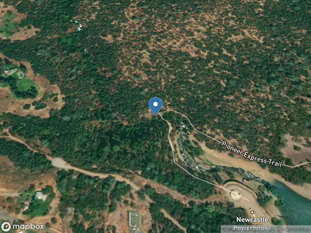 Mormon Ravine near Newcastle CA location