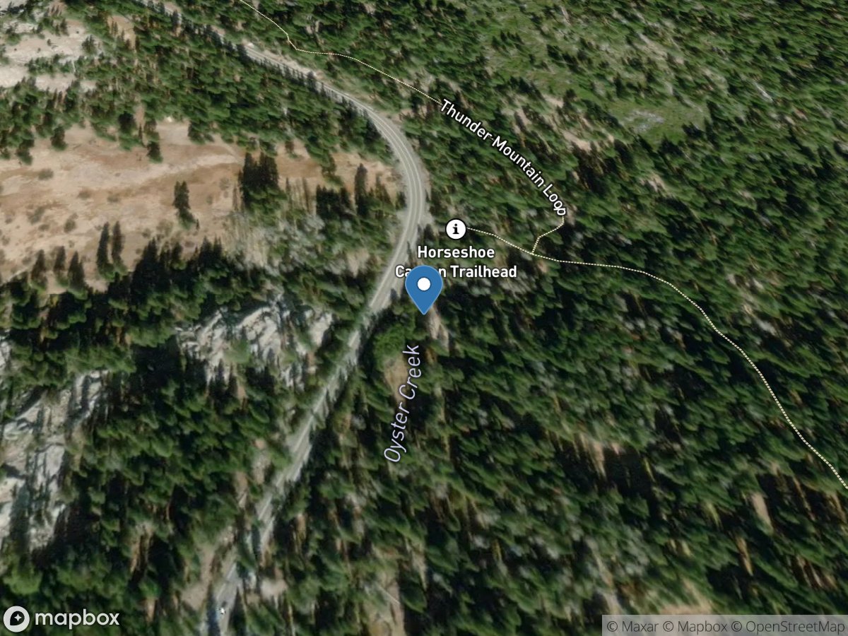 Oyster Creek near Kirkwood CA location