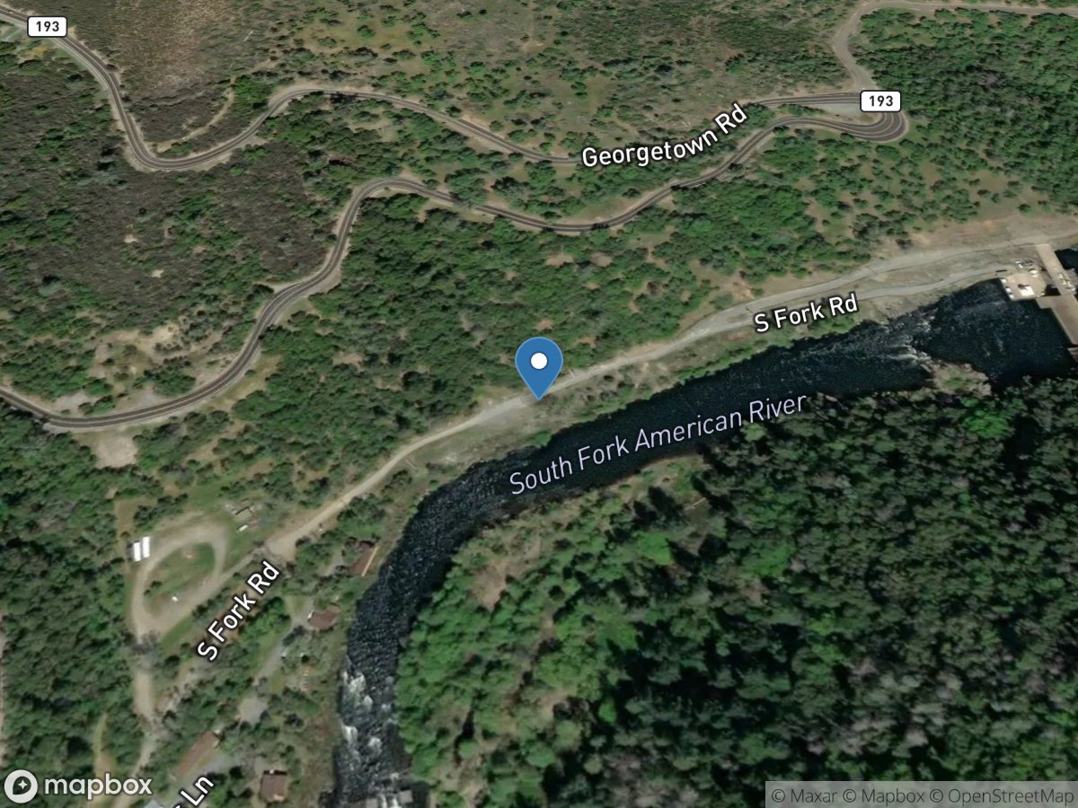 SF American River near Placerville CA location