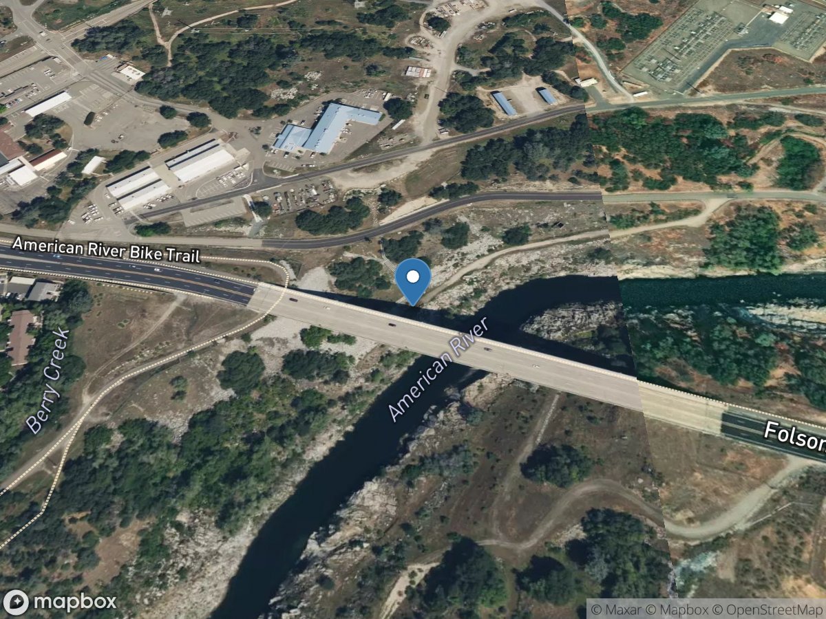 American River below Folsom DAM near Folsom CA location